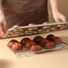 Carbon Steel Baking Mold 12 Cavity Non Stick Madeleine Mold Cake Pan Rolled Edge Heat Resistant Shell Shaped Mold Home Kitchen