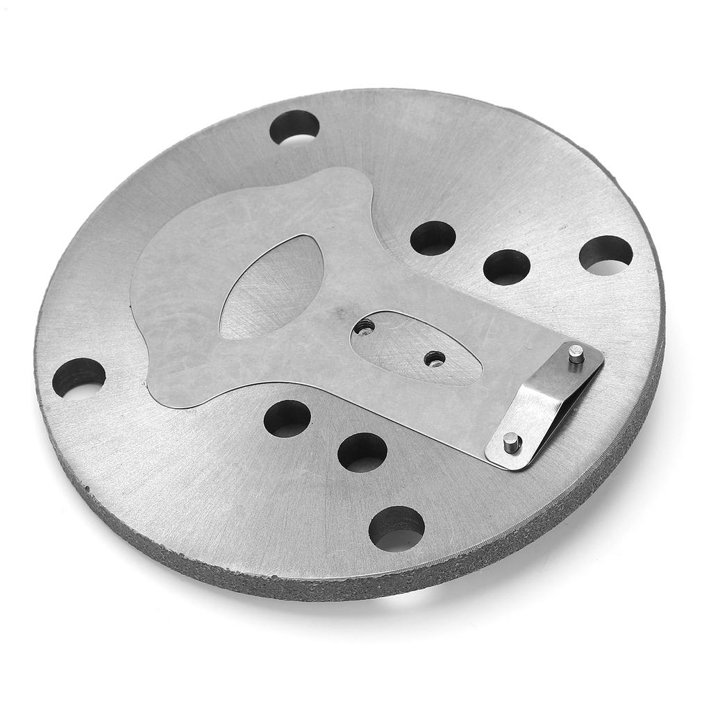 Valve Plate Steel Material High Accuracy Cylinder Air Pump Accessories Replacement Bore 90