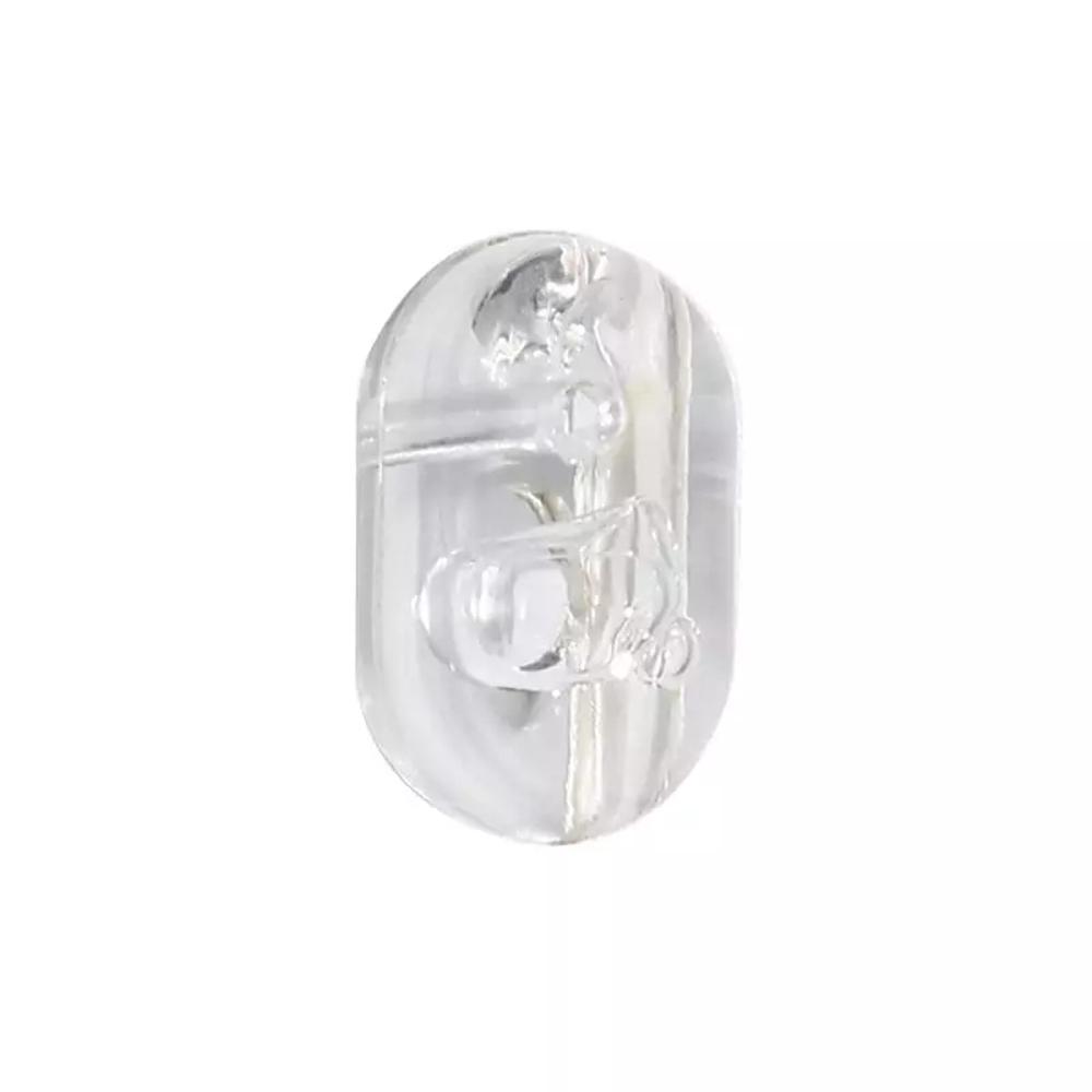 Fishing Float Double Pearl Clear Beads Fishing Cross Beads Fishing Beads Double Cross Hole Beads