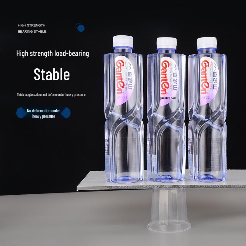 Disposable Thick Plastic Cups for Home & Events - 100 Clear Beverage Cups