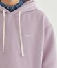 Small Logo Fleece-Lined Hoodie Light Purple