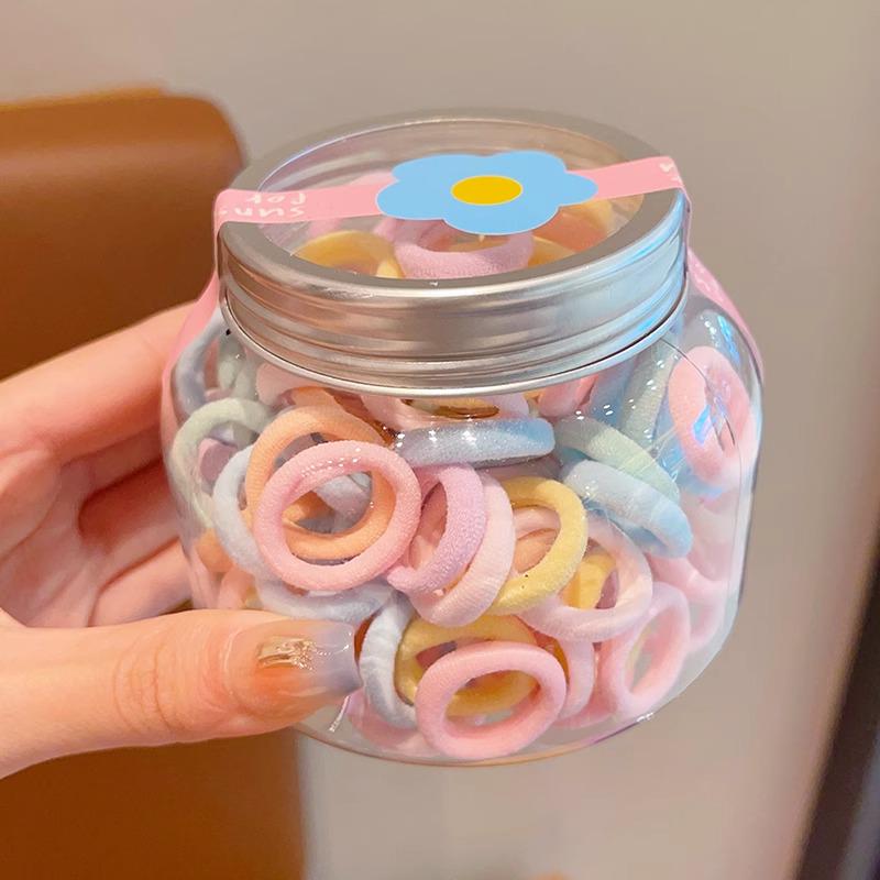 Fashionable Hair Ties for Girls - Small Size Rubber Bands and Hair Accessories