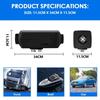 12V/24V 2KW/5KW Air Diesel Heater Car Diesel Heater Diesel Parking Heater Low Noise Heater for Truck Bus RV Trailer Boat