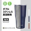 HAUSHOF 530ml Stainless Steel Tumbler with Straw and Lid, Coffee Cup, Water Bottle, Mug, Coffee Tumbler, Double-Walled Wall, Vacuum Insulated,