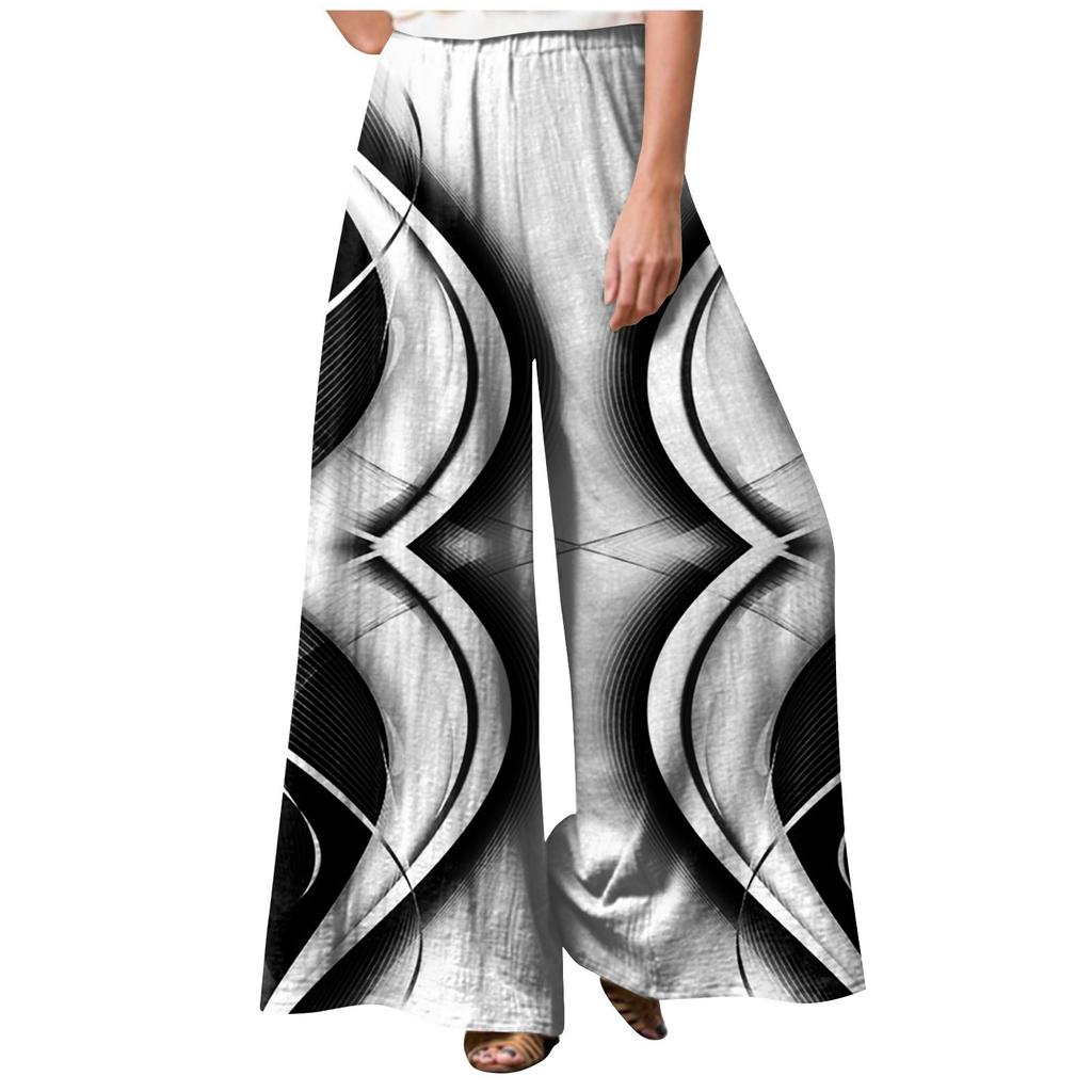 Women's Winter Sweatpants Solid Color Casual Pants Women's Fleece Sweatpants Wide Leg Straight Pants