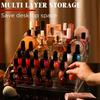 3/4/5/6/7 Layers Acrylic Cosmetic Nail Polish Orgaizer Display Rack Lipstick Perfume Makeup Storage Rack