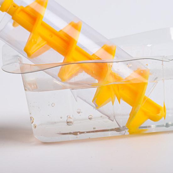 DIY Archimédův šroub Zvedák vody Dřevěná STEM Vědecká sada pro děti Ruční klika Model hydraulického inženýrství Vzdělávací fyzikální experiment