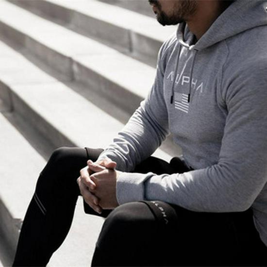 Men's Summer Cotton Stretch Short-Sleeve Sports T-Shirt for Running and Workouts