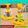 Baby Educational Push Giraffe Jumping Ball With Rolling Beads For Kids Playroom