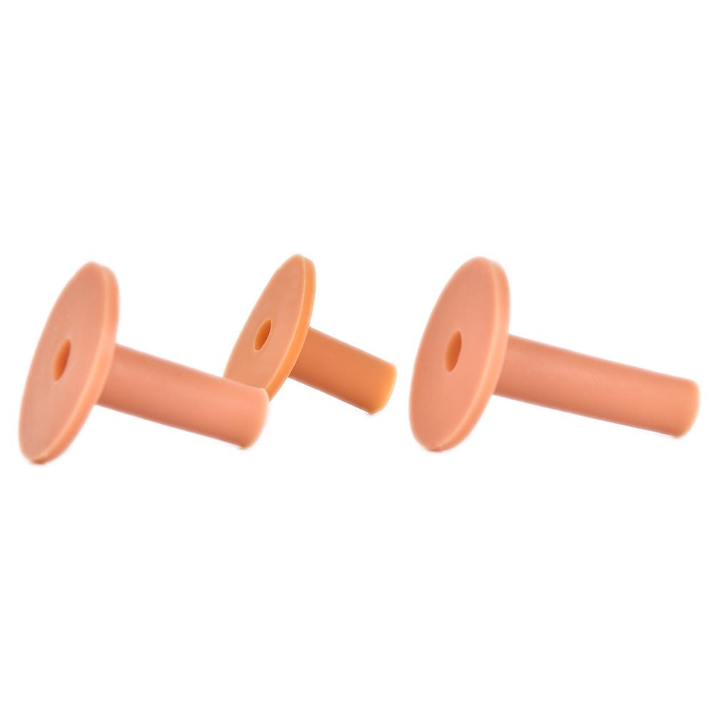 3Pcs Rubber Driving Range Golf Tees Holder Tee Home Training Practice Mat