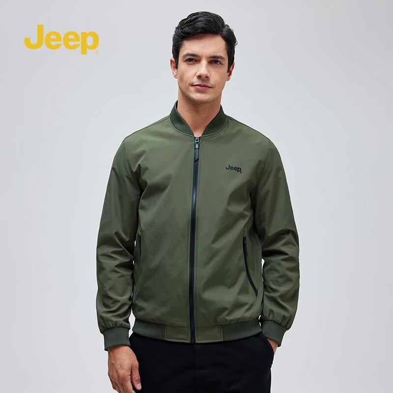 Jeep P841MWJ365 Men's Baseball Collar Casual Jacket