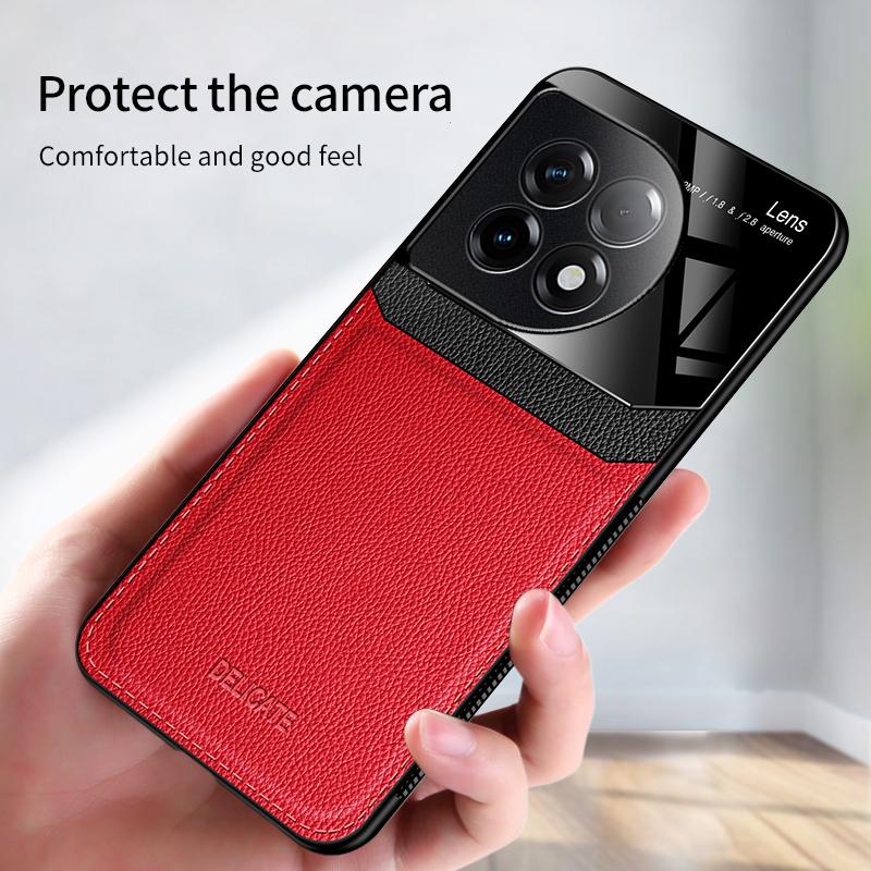 For Oneplus Ace2 Phone Pouches Luxury Leather Texture Shockproof Case Cover for Oneplus 11 11R/Oneplus Ace Pro Ace 2 Back Caso