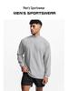 Men's Youth Plus Size High Neck Sweatshirt - Long Sleeve Casual Jacket for Spring & Autumn