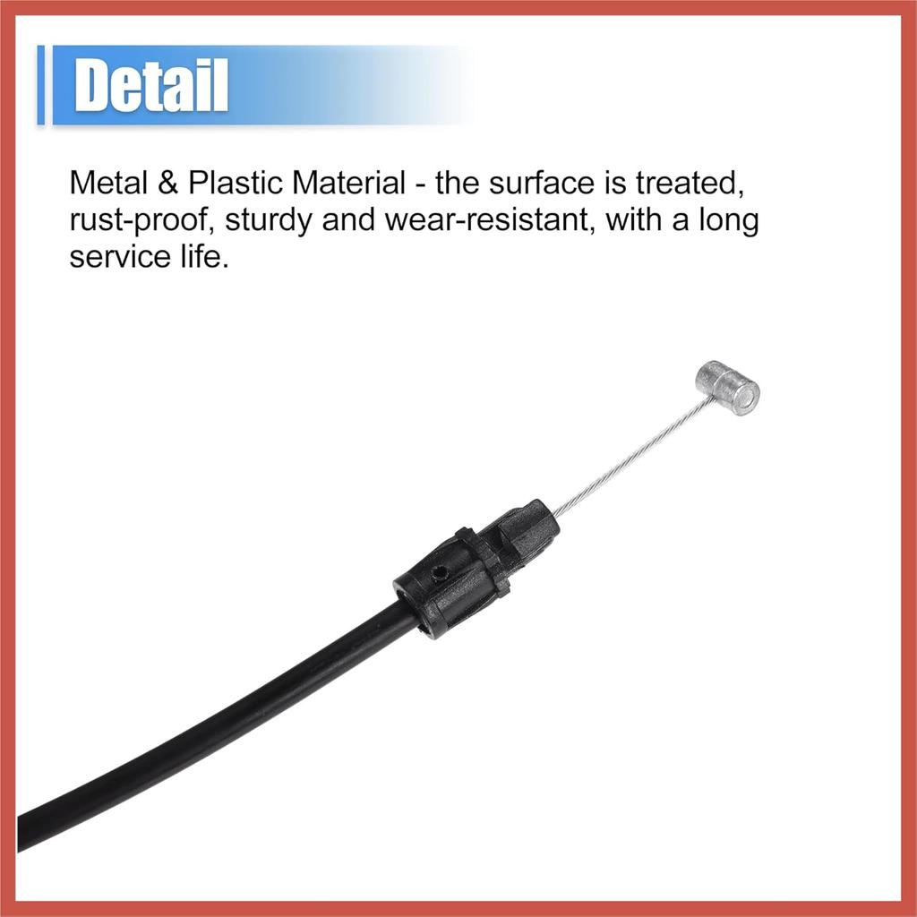 ACROPIX Hood Latch Release Cable for Ford F-150 1997-2004 for Ford Expedition 1997-2002 Hood Lock Cable Replace F65Z-16916-AB Car Parts