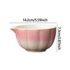 Japanese Matcha Bowl Japanese Tea Cup Gift Matcha Chawan with Pouring Spout for Kitchen Home Tea Room Dining Room Beginners
