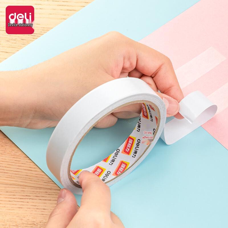 Deli Extra Strong Double-Sided Cotton Tape