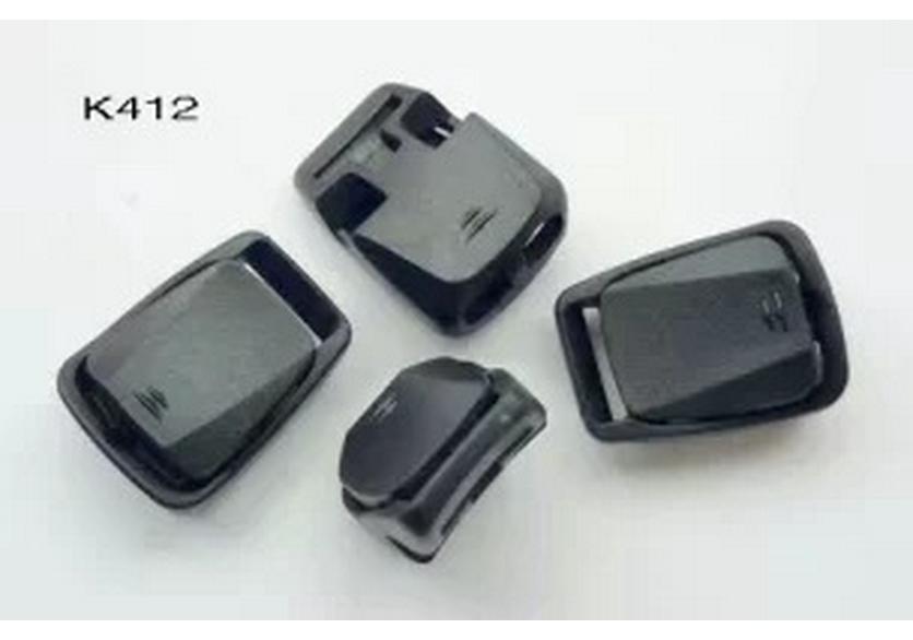 Eco-Friendly Plastic Spring Buckle for Shoelaces and Cords, Retractable Design