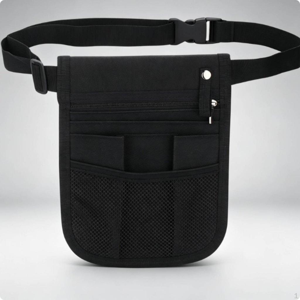 Medical Waist Bag MultiplePocket Tool Multiple Pockets Salon Pouch for Hair Stylists,