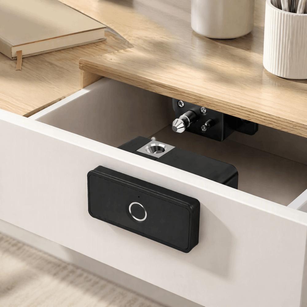 Keyless Fingerprint Drawer Lock Electronic Digital Storage Locker Lock Cabinet Lock Furniture