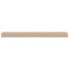 VidaXL Étagères flottantes 2 pcs 60x23,5x4 cm bois d'ingénierie, étagère murale, planche d'étagère, étagère murale de salle 4010689