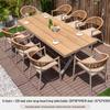 Longchan Garden Outdoor Rattan Dining Set