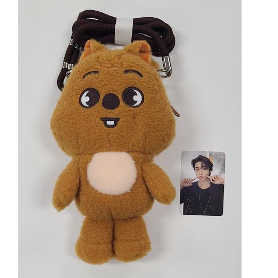 BORSA A TRACOLLA PELUCHE SKZOO - RUN IT