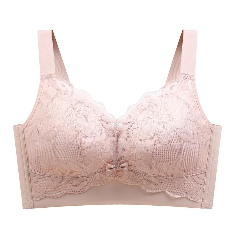 Thin Without Steel Ring Bra for Women Plus Size Sexy Adjustable Push Up Bra for Women Gathering Bra for Women