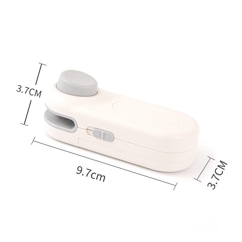 Portable Mini Sealer 2 in 1 Heat Sealer For Snacks Home use rechargeable sealer Vacuum Sealer Snacks plastic bag heat sealer белый