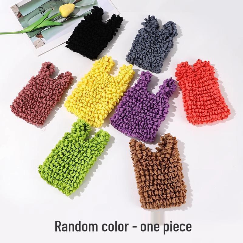 Extra-Large Eco-Friendly Retractable Pleated Shopping Bag with High Capacity