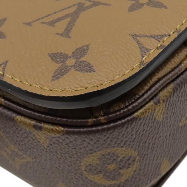Louis Vuitton M44876 Monogram Reverse Pochette Metis MM2WAY Bag Monogram Canvas Array