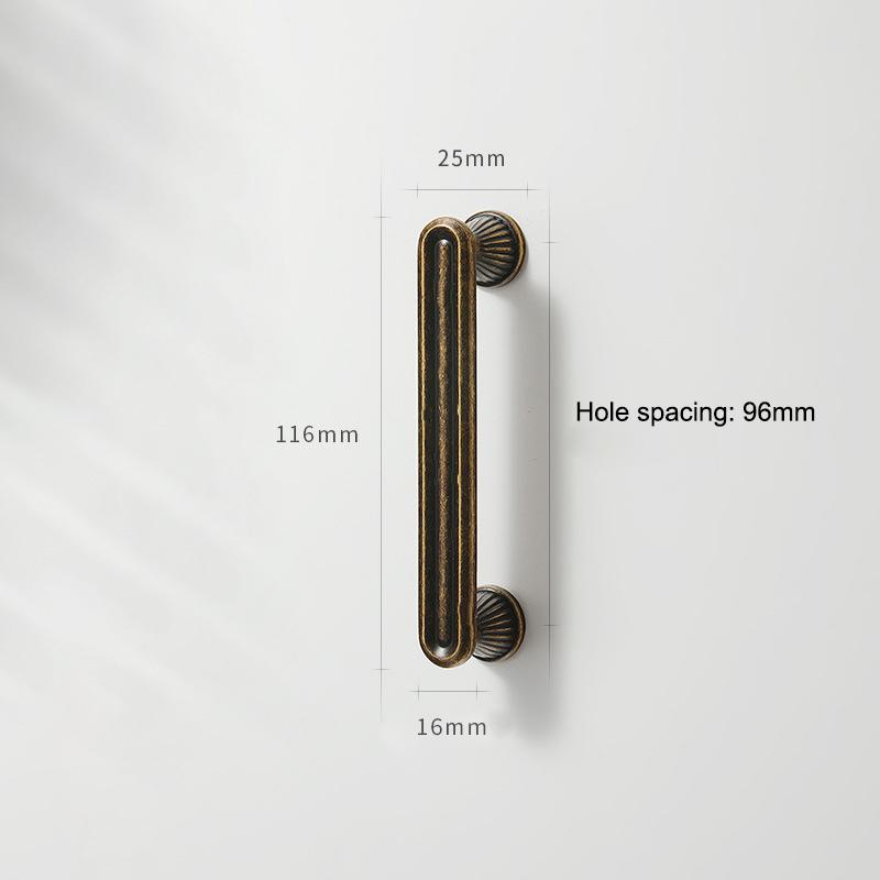 Upgrade with Solid Zinc Alloy Vintage Drawer Pulls for a Timeless Antique Brass Look