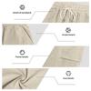 2026 European Men's Spring/Summer Casual Henley Shirt & Shorts Sportswear Set