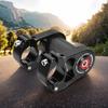 Folding Bicycle Double Stem Aluminum Alloy Bicycle Suspension Stem Shock Absorbing Cycling Double Stem for Folding Bike