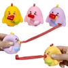 1/5Pcs Tongue Out Animal Squeeze Toy Stress Relief Squeaky Cartoon Animal Sensory Toy