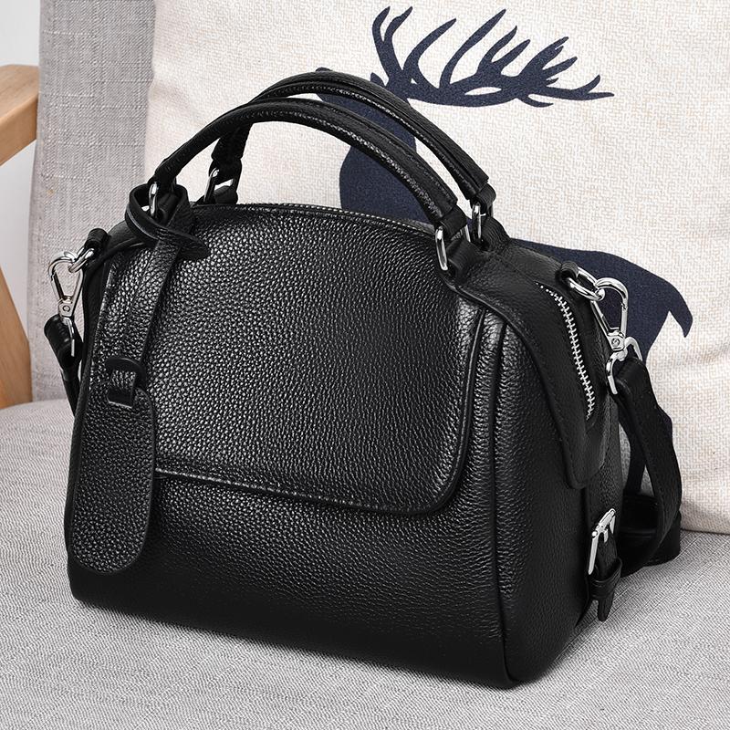 Genuine Leather Shoulder Crossbody Bags for Women Luxury Designer Women Bags Commuter Sac Elegant Ladies Handbags Messenger Bag