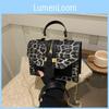 Luxe Leopard Print Handheld Shoulder Bag For Women Stylish Casual Tote For Everyday Use