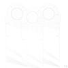 3pcs / Pack Transparent Crank Cover Protective for