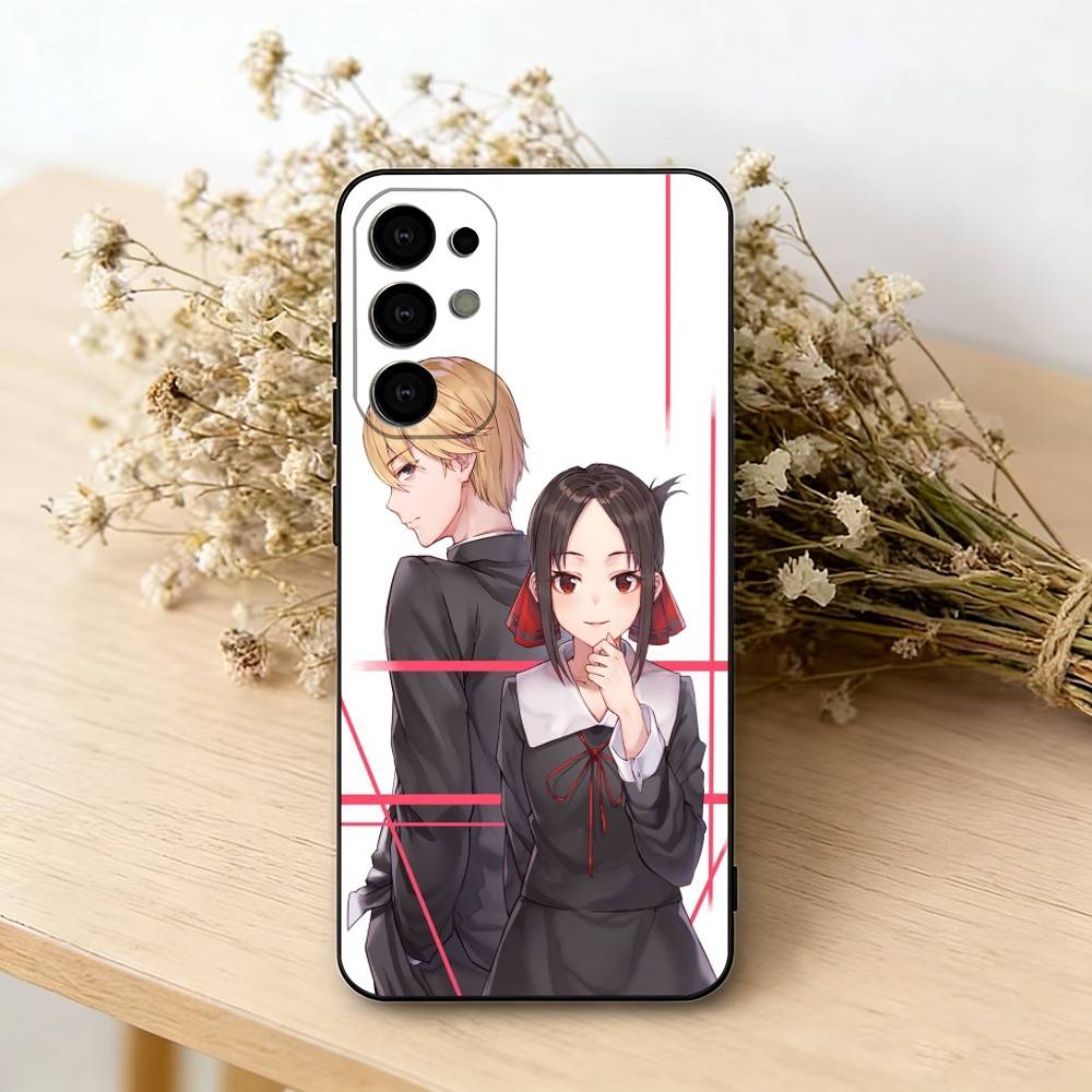 

Love is War K-Kaguya Phone Case For Samsung S25,S24,S21,S22,S23,S30,Ultra,S20,Plus,Fe,Soft Silicone Black Cover Samsung S22plus5G