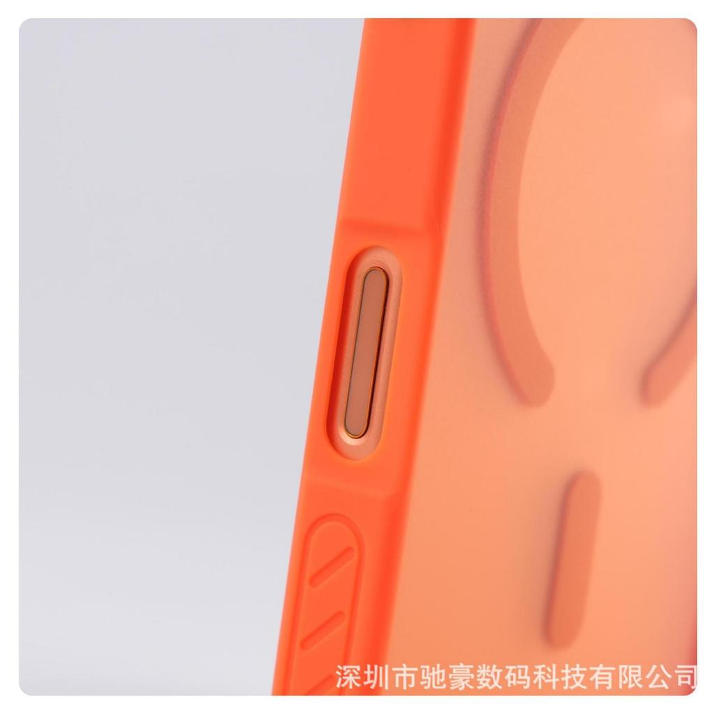 Applicable to Apple 17promax skin matte magnetic mobile phone case iPhone16 all-inclusive anti-drop 15 non-slip simple