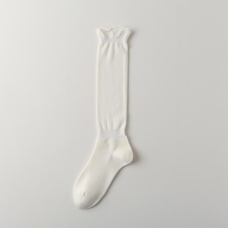 New Ultra Fine High-end Wool Women's Cuff Socks Lightweight Warm Elegant Roll Top Perfect Spring Gift for Ladies Mid-Calf Length