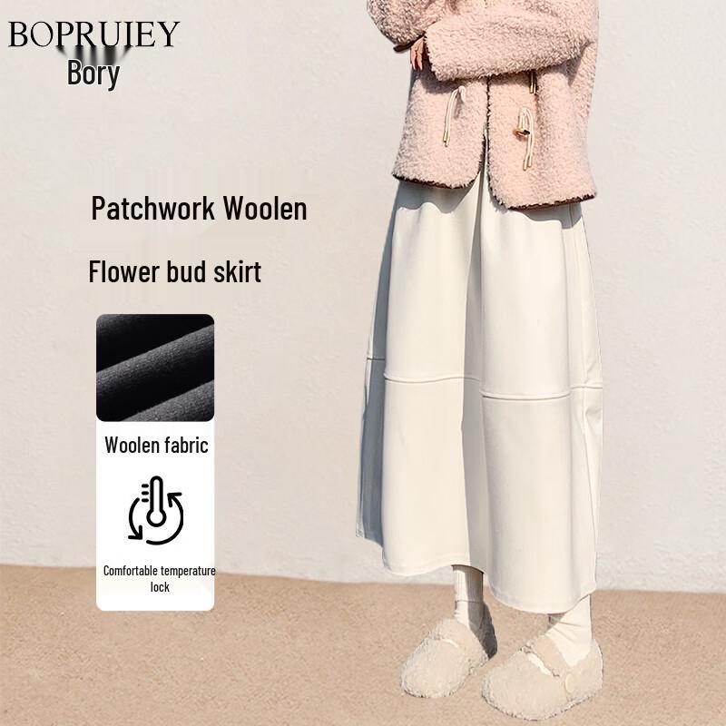 Boruiz Hepburn Style Midi Skirt M