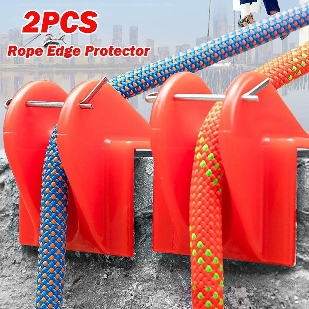 Verdickter Höhenarbeitsseilschutz PE Kletterseile Eckenschutz Neu Abriebfest Fixiert