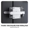 Sliding Bolt Gate Latch Multipurpose Hardware Long-Lasting for Homeowners