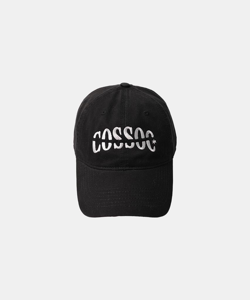 Koso Basic Text Logo Washed Ball Cap (Burgundy)