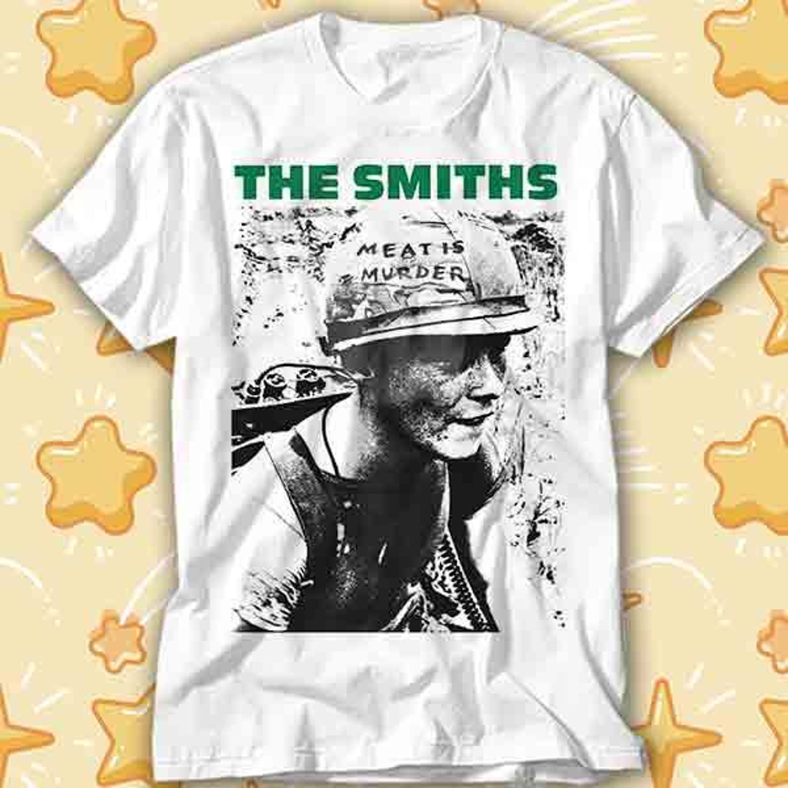 The Smiths Vintage Poster Album Band Cover Top 80s Music T-Shirt 602 M