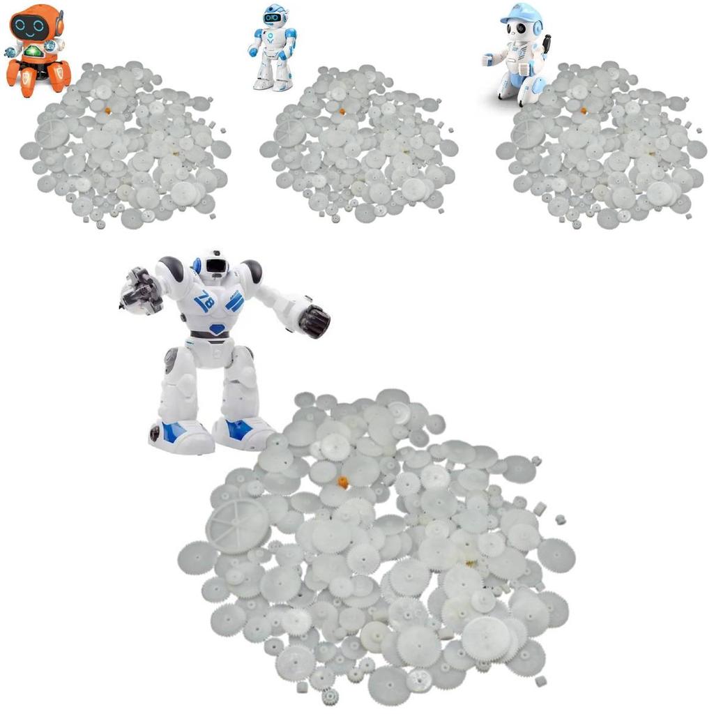 Assorted Plastic Gear Pack For Diy Motorized Toys With 200 Durable Gears Included