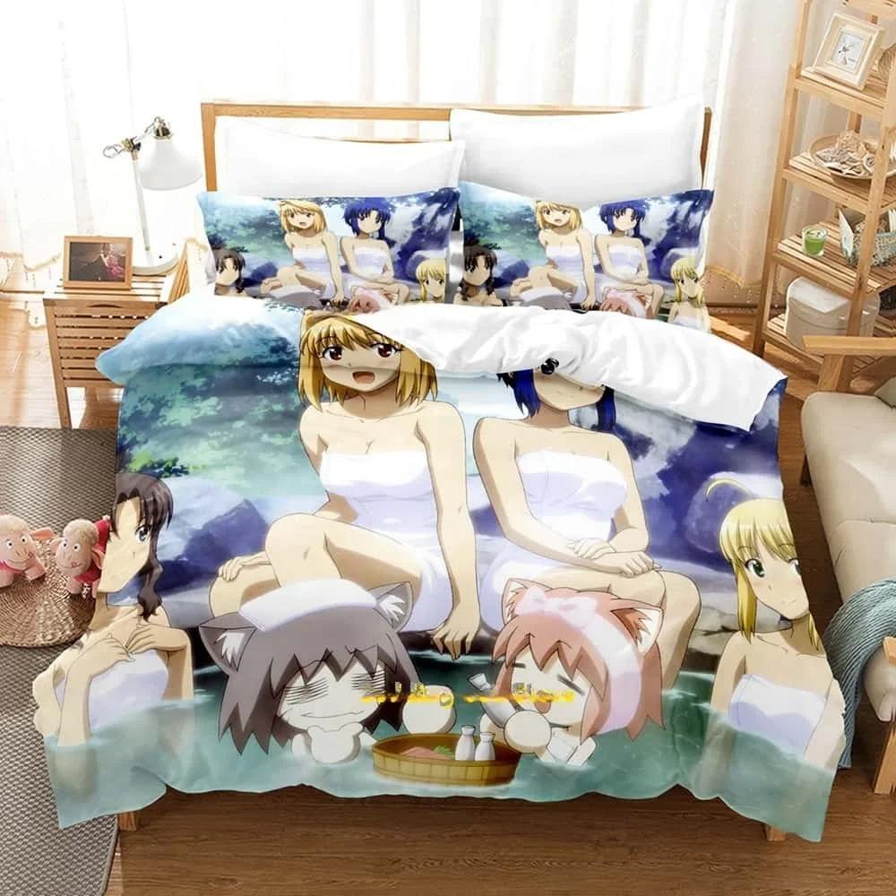 3D Anime Bed Sheet Set Carnival Phantasm Bedding Set Single Twin Full Queen King Size Bed Set Adult Kid Bedroom Duvet cover Sets