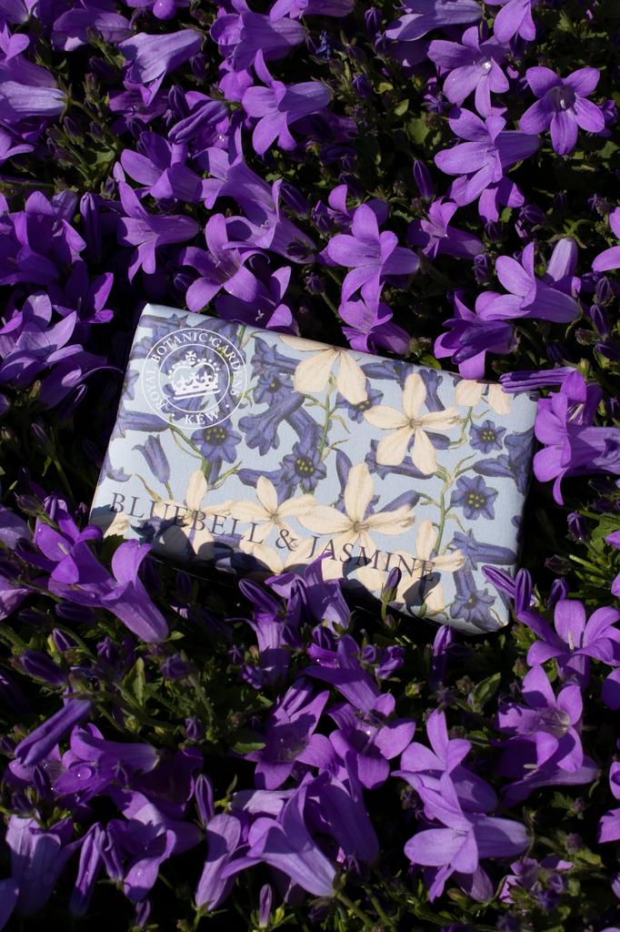 Sanwa Trading English Soap Company KEW GARDEN Luxury Shea Soaps Bluebell Jasmine &