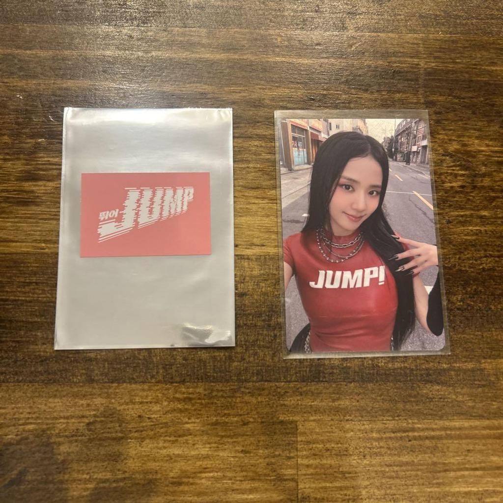 [USED] BLACKPINK JUMP Jisoo trading card
