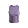 (WMNS) Hyperglam Shine Crop Tanktop Asien-Größe 'Pueple' Damen IN6822